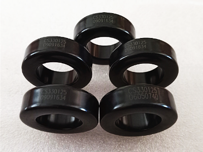 厂家供应黑色磁芯 铁硅铝磁环CS330125 外径33.8*19.3*11.6