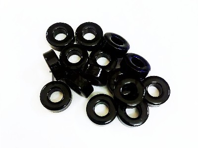 厂家供应黑色磁芯 铁硅铝磁环CS040125A 尺寸10.4*4.8*4.2