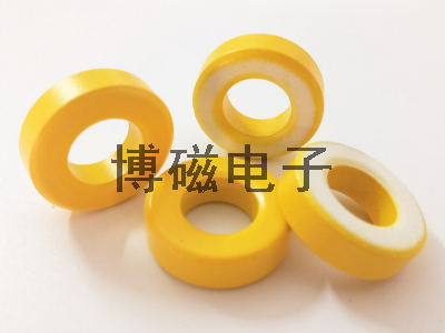 厂家供应 黄白环磁环T50-26 铁粉芯磁环