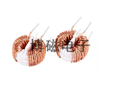共模电感T22*14*8C 14MH 白壳护套 立式共模电感滤波器 绕线电感