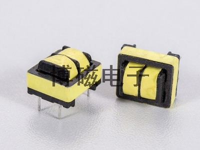 厂家直销 EE13立式（5+5）3.8-4.2mh共模电感 高频变压器 可定制